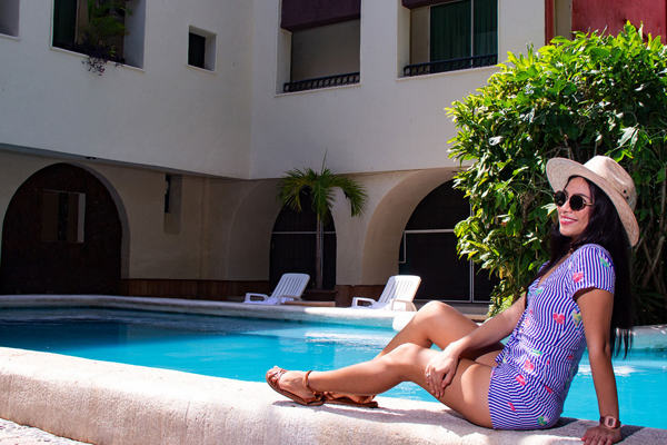 hotel con piscina en el centro de cancún